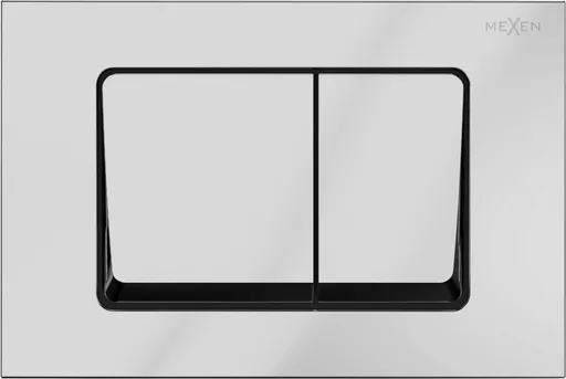 MEXEN Fenix 10 XS splachovací tlačítko, chrom lesk 601001