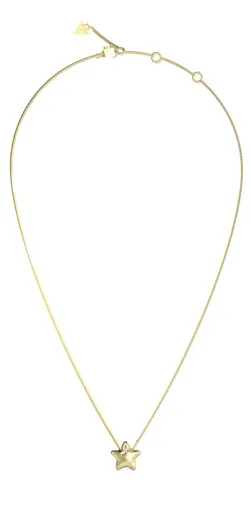 Guess Slušivý pozlacený náhrdelník Hvězda Iconique JUBN05545JWYGT/U