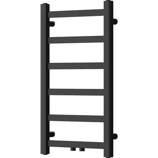 MEXEN Bolt otopný žebřík/radiátor 700 x 400 mm, 165 W, černá W126-0700-400-00-70