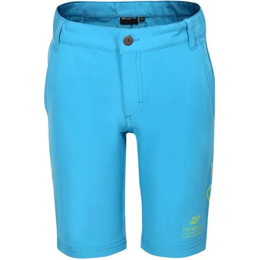 ALPINE PRO COLO Dětské šortky, světle modrá, velikost 128-134