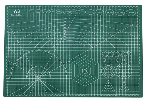 Řezací podložka zelená 45x30cm