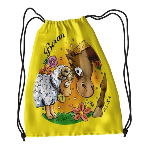Vak na záda Koňská znamení – beran