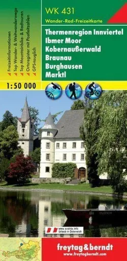 WK 431 Thermenland - Innviertel 1:50 000 / turistická mapa