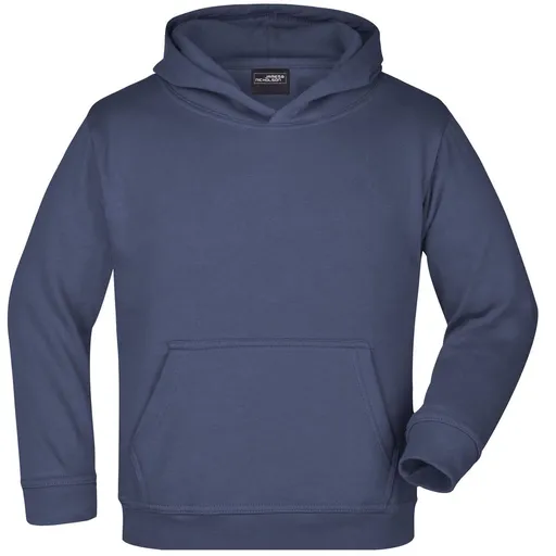 James & Nicholson (Daiber) Dětská mikina s kapucí JN047k - Tmavě modrá | XL