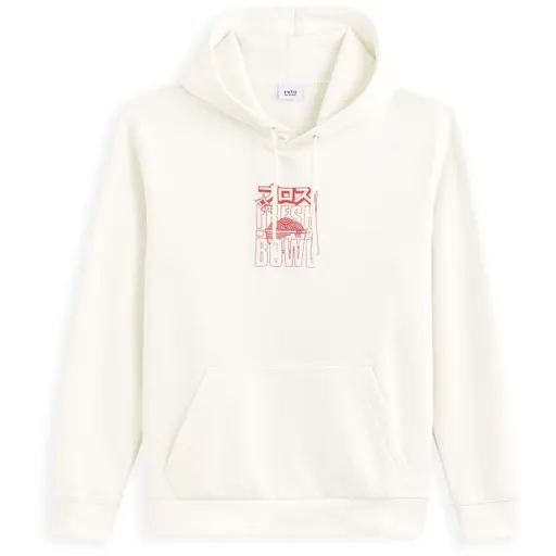 CELIO FEJABOWL Pánská mikina, bílá, velikost