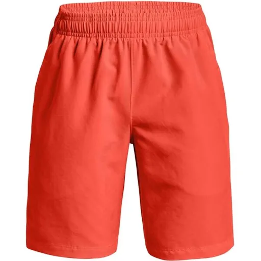 Under Armour WOVEN GRAPHIC SHORTS Chlapecké kraťasy, oranžová, velikost M