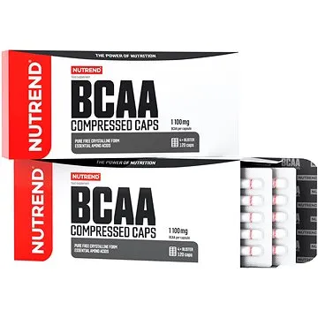 Nutrend BCAA Compressed caps, 120 kapslí (8594073179852)