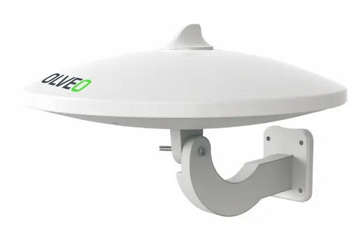 EVOLVEO Jade 1, aktivní venkovní anténa FM/DAB+/DVB-T2, filtr LTE, 4G, 5G