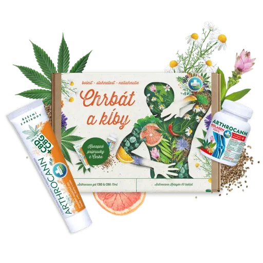 Dárkové balení ZÁDA A KLOUBY - Annabis