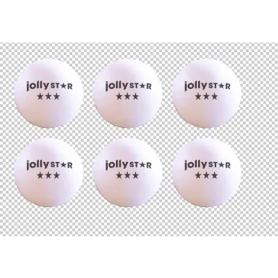 Ping pong míčky 6 ks JollyStar