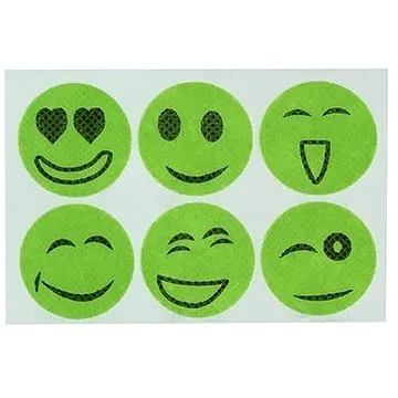 TRIXLINE samolepky repelentní proti klíšťatům, zelené, 6 ks (8595159842547)