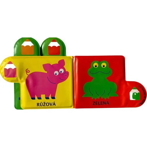 SUN Zvuková kniha do vany - barvy