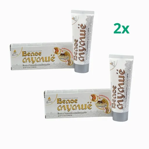 Zvýhodněný set: 2x Bílé Mumio - krém-balzám na regeneraci kloubů - Elixir - 75 ml