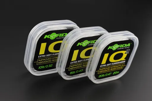 Korda Návazcový vlasec IQ2 Fluorocarbon 20m - 0,47mm 9kg,Korda Návazcový vlasec IQ2 Fluorocarbon 20m - 0,47mm 9kg