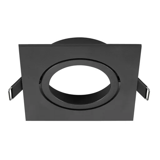 BIG WHITE (SLV) NEW TRIA 95 kroužek pro vestavbu do stropu, D: 11 Š: 11 H: 2,6 cm, IP 20, černá 1007446