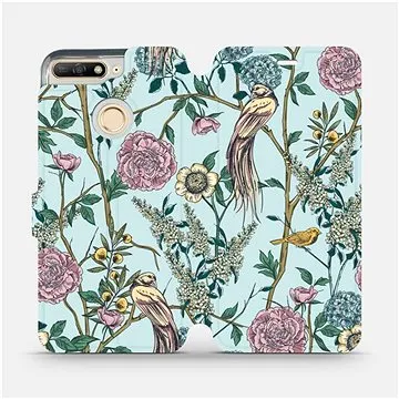 Flipové pouzdro na mobil Honor 7A - MX07S Ptáčci v trní (5903516022786)