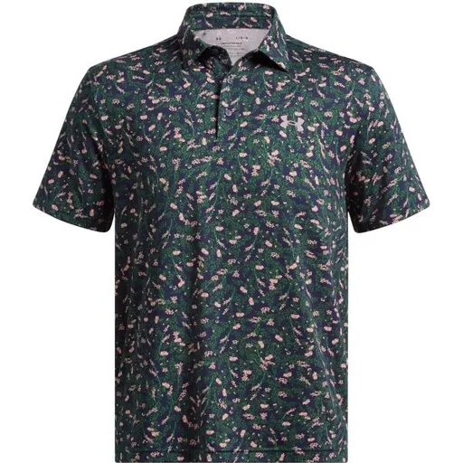 Under Armour PLAYOFF 3.0 Pánské golfové polotričko, tmavě modrá, velikost L