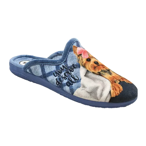 SANTÉ Dámské pantofle AB/29283 AZUL v.40