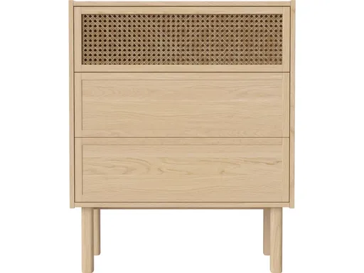 Komoda Cana, v. 91,5 cm, více variant - Bolia Varianta: bílý olejovaný dub