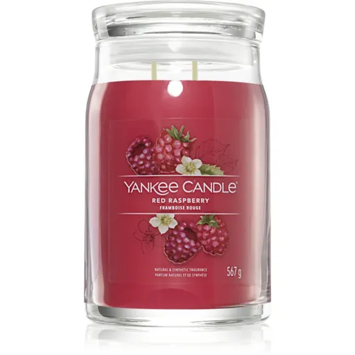 Yankee Candle Red Raspberry vonná svíčka Signature 567 g