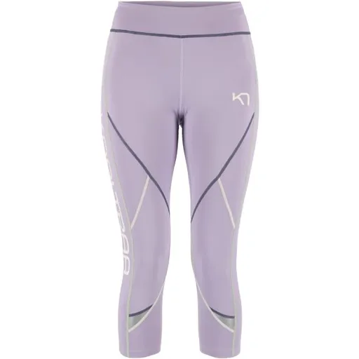 KARI TRAA LOUISE 2.0 3/4 Dámské 3/4 legíny, fialová, velikost