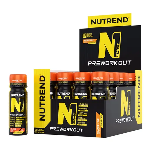 Stimulant Nutrend N1 Shot 20x60 ml orange fire