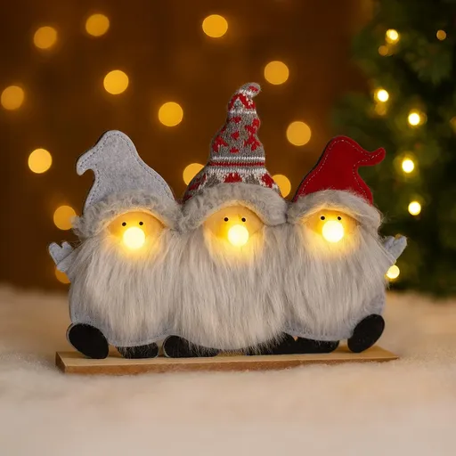 G. Wurm Vánoční skřítci se svítícími nosy