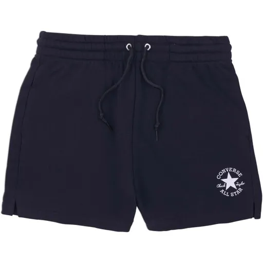 Converse CHUCK PATCH RELAXED Dámské šortky, černá, velikost