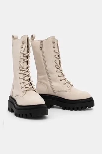 Nízké kozačky Calvin Klein Jeans FLATFORM LACE UP BOOT MG NB