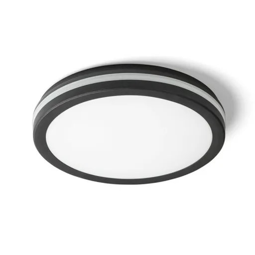 RED - DESIGN RENDL RENDL SONO 30 přisazené svítidlo černá plast 230V LED 30W IP65 3000K/4000K/6000K R14298