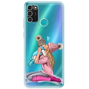 iSaprio Kissing Mom - Blond and Boy pro Honor 9A (kmbloboy-TPU3-Hon9A)