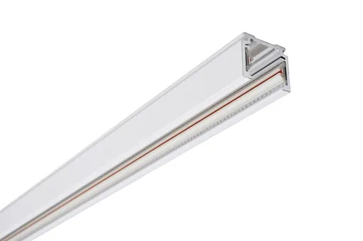 Light Impressions Deko-Light 1-fázový kolejnicový systém, D One přisazená lišta 1m, 220-240V bílá RAL 9016 1000 mm 720000