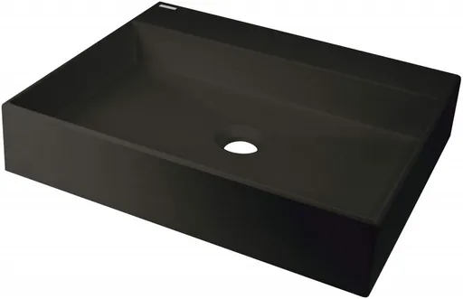 DEANTE Correo nero Granit umyvadlo na desku 500x400 mm CQR_NU5S