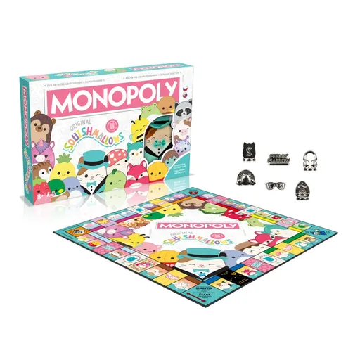 Hasbro Desková hra Monopoly Squishmallow CZ/SK