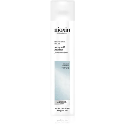 Nioxin Density Defend  Styling Strong Hold Hairspray lak na vlasy pro dokonalý objem 300 ml
