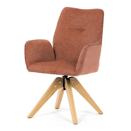 Jídelní židle DCH-C2148 ORA2 s voděodolnou látkou