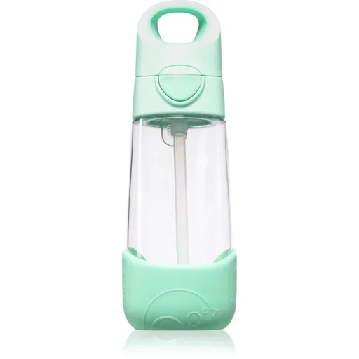 B.Box Bottle with Straw láhev s brčkem Spearmint 450 ml