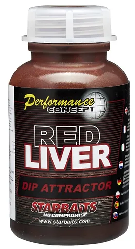 Starbaits dip red liver 200 ml
