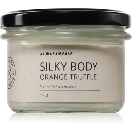Almara Soap Silky Body šlehané tělové máslo Orange Truffle 150 g