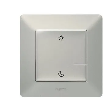 Legrand Valena Life With Netatmo Bezdrátový Ovladač Scénářů Den/Noc Hliník (752389)