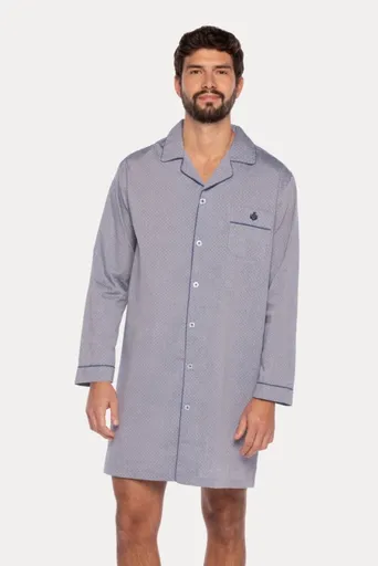 Pánská noční košile BENJAMIN M Světle modrá