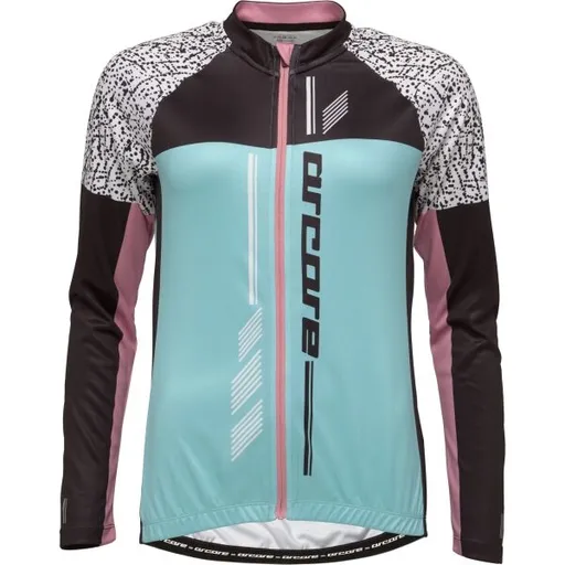 Arcore WESSI Dámský cyklistický dres, světle modrá, velikost