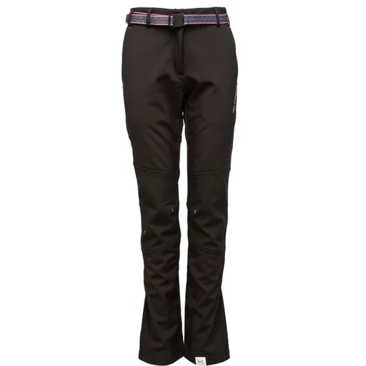 TRIMM JURRA Dámské softshellové kalhoty, černá, velikost