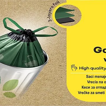 FINO LD Pytle Green Life zatahovací 60 l, 10 ks  (5201314113928)