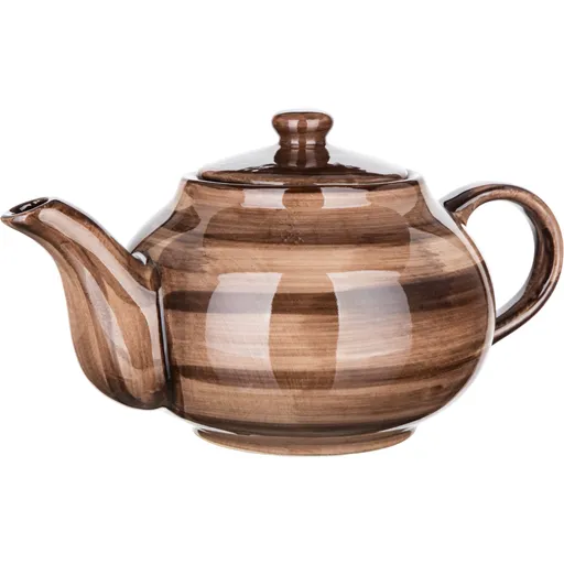 Banquet Keramická konvice Palas 0,9 l, hnědá