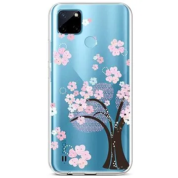 TopQ Kryt Realme C21Y silikon Cherry Tree 69943 (Sun-69943)