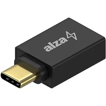 AlzaPower OTG USB-C (M) na USB-A 3.0 (F) černá (APW-ADTCUA01B)