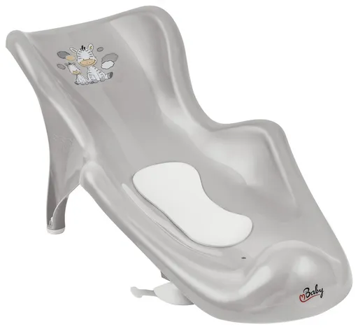 MALTEX Lehátko do vany s protiskluzovou podložkou Zebra - Grey