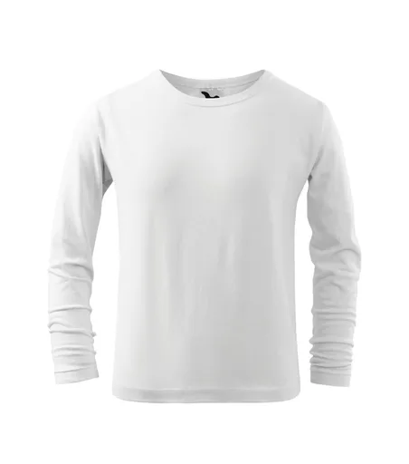 MALFINI Dětské tričko s dlouhým rukávem Long Sleeve - Bílá | 122 cm (6 let)