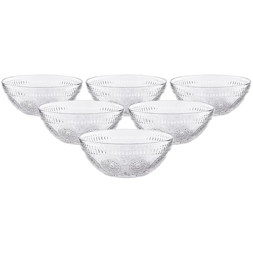 Altom 6dílná sada skleněných misek Daisy,